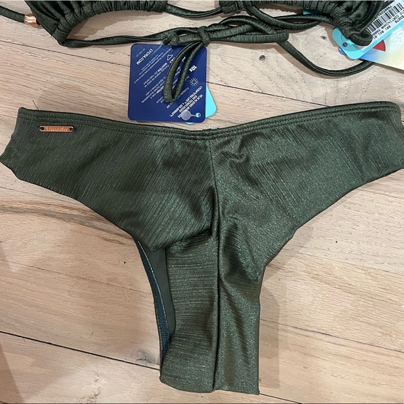 Brazilian triangle bikini new with tags. Cheeky bottoms. - Picture 2 of 2